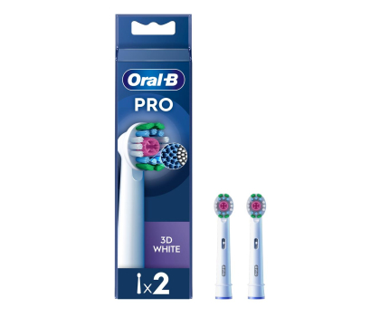 Końcówka do szczoteczek Oral-B Końcówka do szczoteczki ROTARY 3D White EB18PRX-2 (2 szt.)